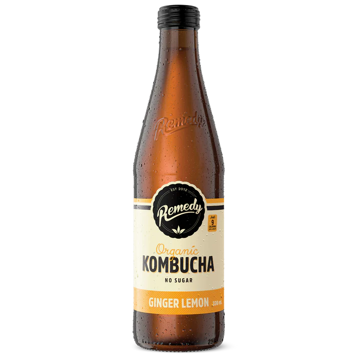 Kombucha GINGER & LIME 12x330ml Organic