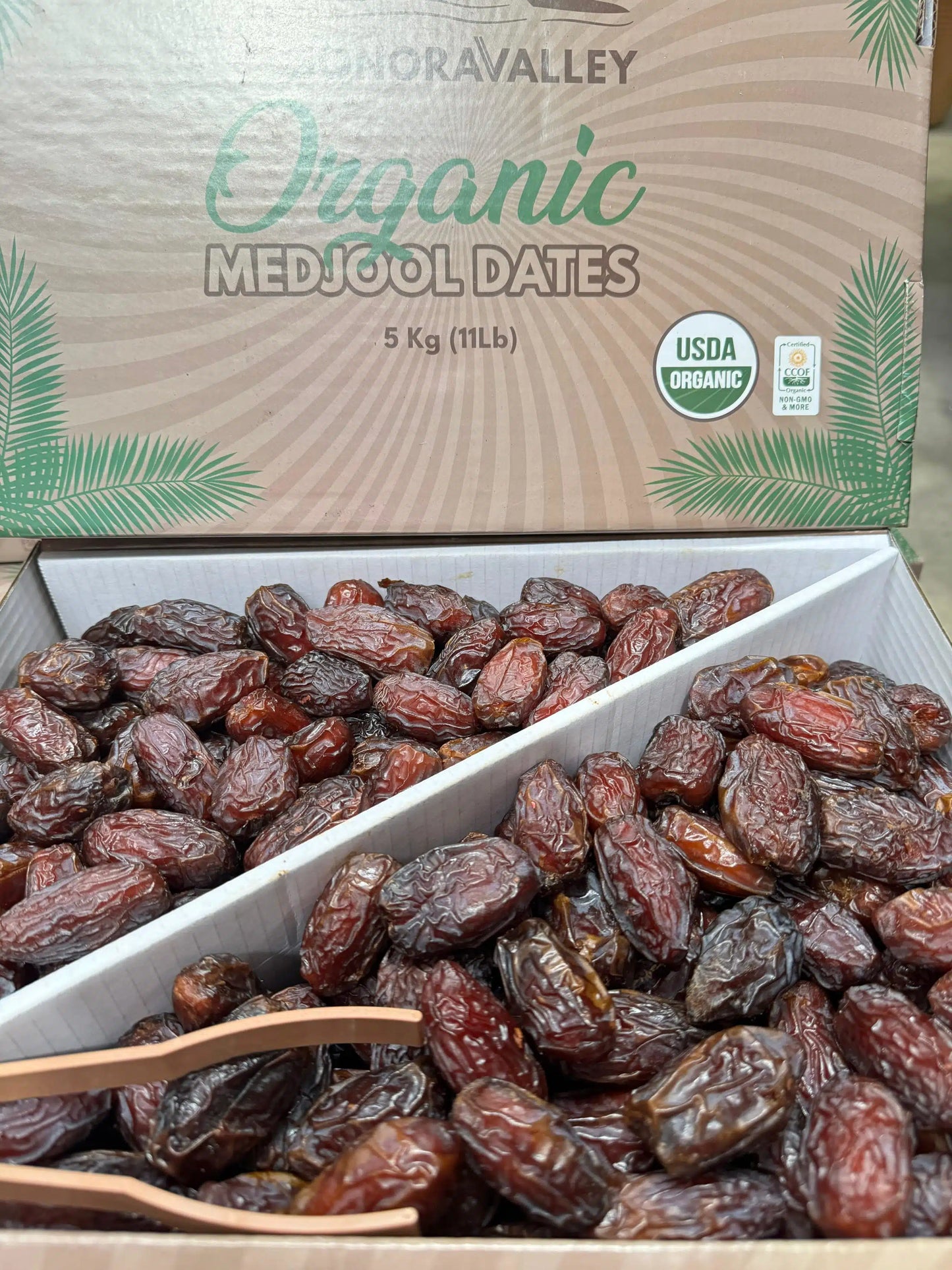 Dates Organic Medjool- 5 Kg box - Product of Isarel