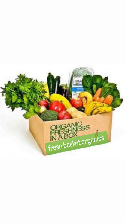 ORGANIC SEASONAL BOX (Fruit and Vegetable)– MEDIUM