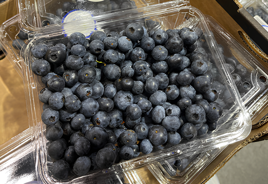 organic blueberries