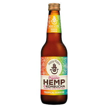 Kombucha+Hemp happy Hippee Tropical Sunrise