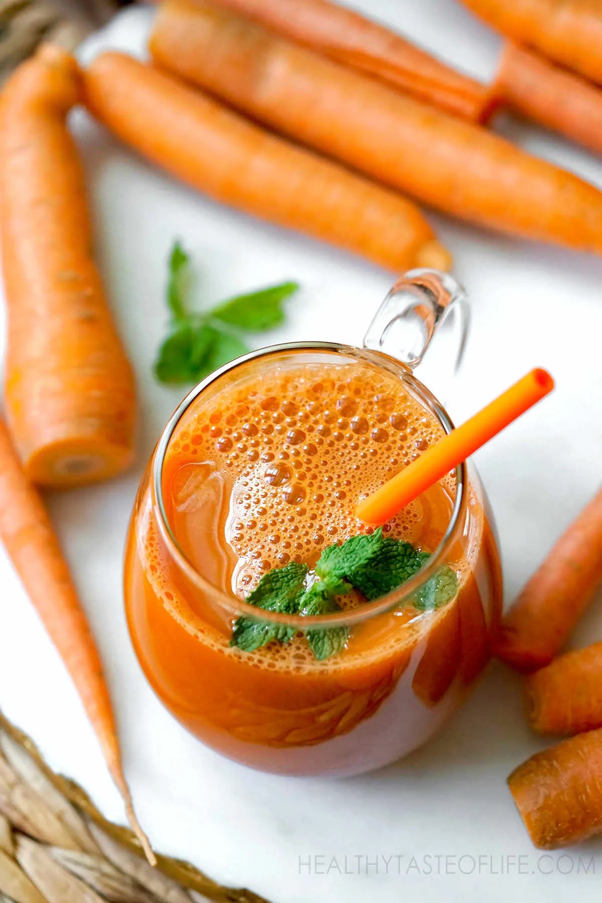 Organic Juicing Carrots